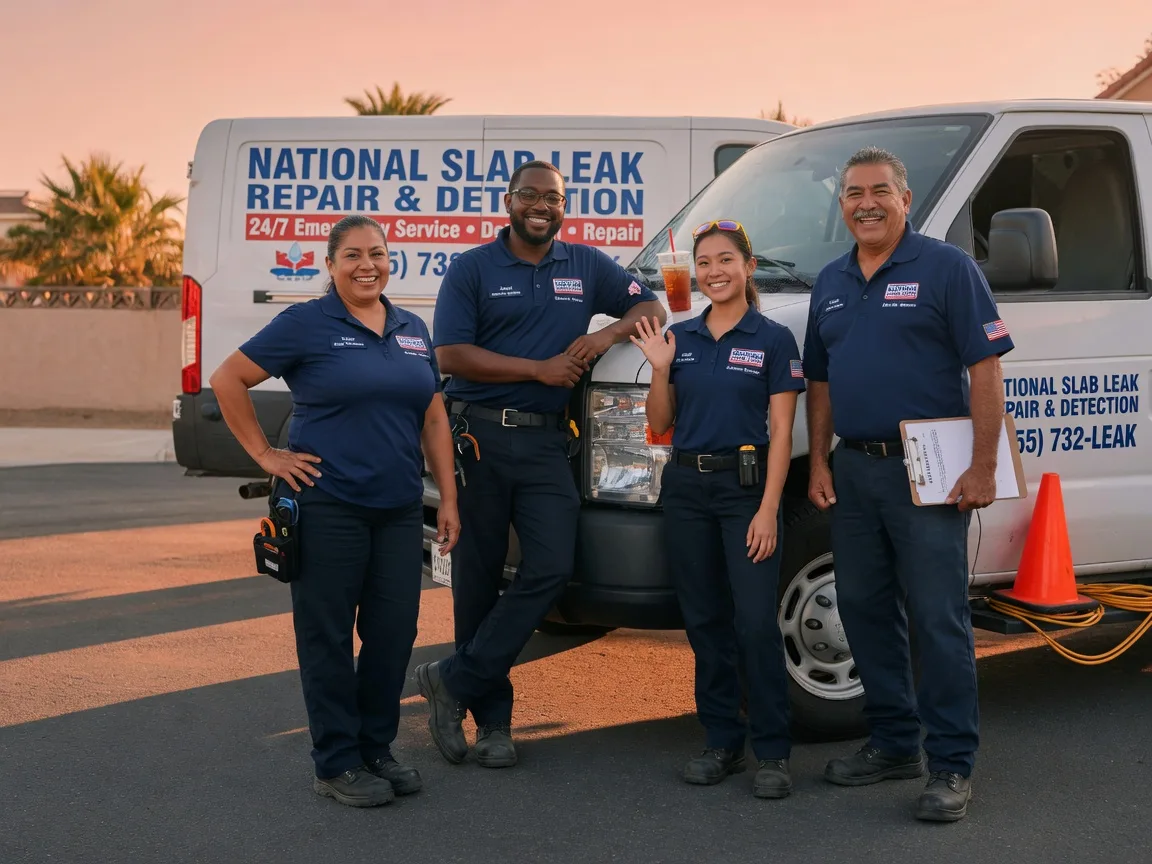 Slab Leak Detection company in Leslie, AR